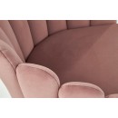 Стул HALMAR K410 розовый/черный